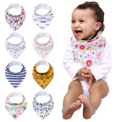 keep stains off wholesale China drool bib cotton baby bandana bibs