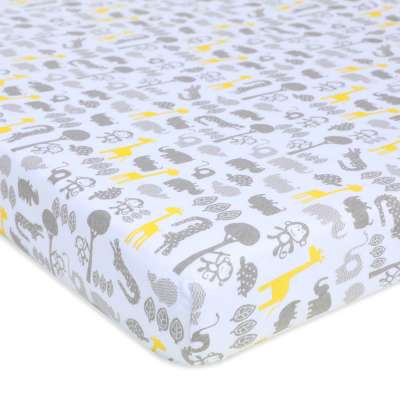 100% cotton percale printed fitted cot bed sheet,100% jersey cotton fitted crib sheet