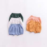 2020 Baby Muslin Cloth Children Clothes Summer Kids for 3-8 Years Shorts Design Stock