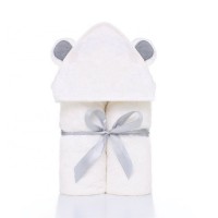 Newborns Great Baby Shower Gift Highly Absorbent Plush Soft Baby Hooded Towel