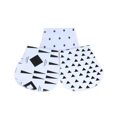 Extra Large Excellent Gift Monochrome Baby Burp Cloths