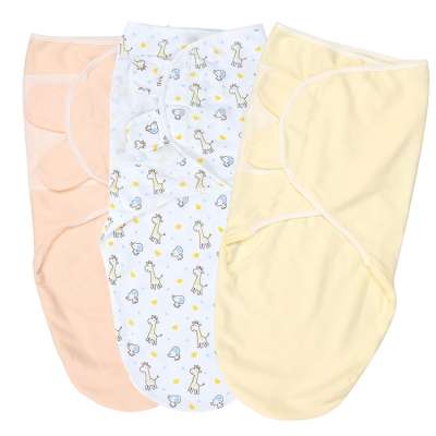 OEM organic cotton breathable baby swaddle blanket wrap