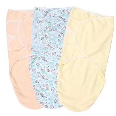 Wholesale New Design cute swaddle blanket adjustable infant baby wrap