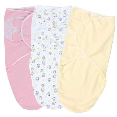 Breathable Organic Cotton 2 size Baby Swaddle wrap