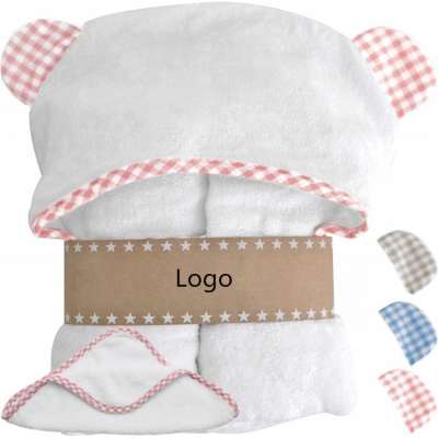 Organic Bamboo Baby Towel with Hood Premium Hooded Baby Towels