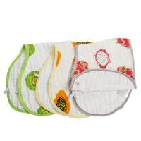 private label muslin burp cloths baby organic 6 or 3 layers soft baby burp 100% cotton burp cloth